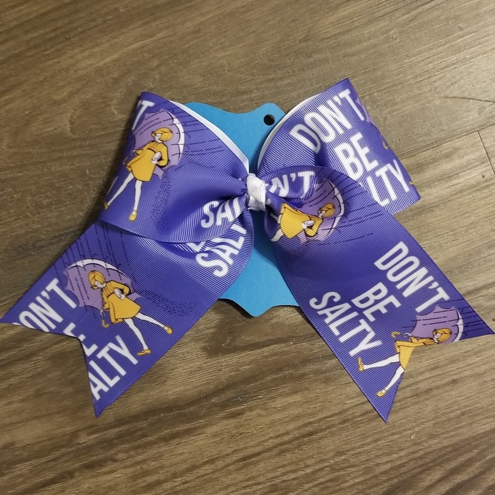 Dont be salt cheer bow